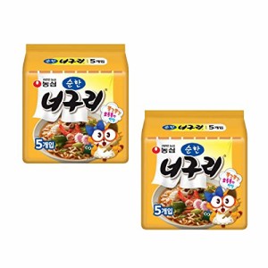 [nogsim]【10袋】ノグリラーメン(甘辛)120gX10袋　マイルド　韓国らーめん　インスタントラーメン