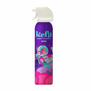 ケフィ(Kefii) バブルクレンザー パープル 200ml お風呂 おもちゃ お風呂遊び 泡スプレー 子供