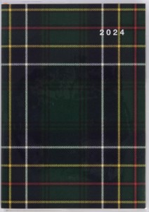 高橋 手帳 2024年 4月始まり B6 マンスリー クレール インデックス 4 チェック No.689