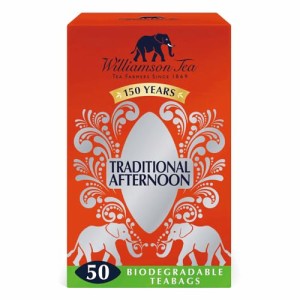 WilliamsonTea ウィリアムソン紅茶 トラディショナルアフタヌーンティー ティーバック 50P