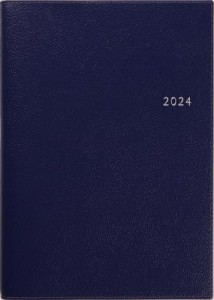 高橋 手帳 2024年 4月始まり B6 マンスリー ティーズマンスリーロジェ 1 ネイビー No.981