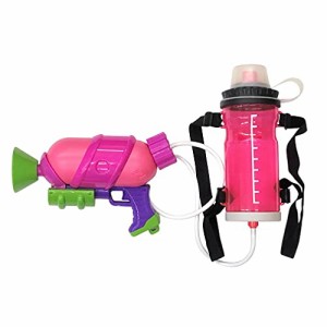 Splatoon タンク付きスプラシューター ネオンピンク タンク容量1500cc 水鉄砲 水ピストル ウォーターガン