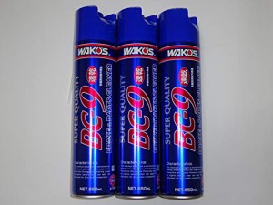 WAKOS ワコーズ　BC-9 ブレーキ＆パーツクリーナー　650ml 3本セット