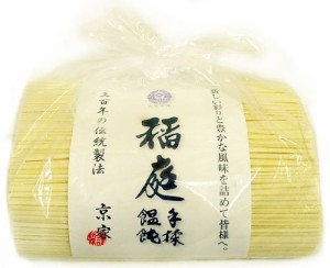 京家 三百年の伝統製法 稲庭手揉饂飩(いなにわ てもみ うどん) お徳用1kg袋詰