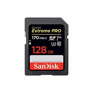 SanDisk 128GB Extreme PRO UHS-I SDXC 170MB/s SDSDXXY-128G サンディスク 海外パッケージ