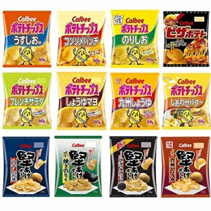 カルビー スナック菓子 詰め合わせ セット ポテトチップス 堅あげポテト ピザポテト12種類