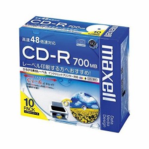 マクセル PC DATA用 CD-R 2-48倍速対応 CDR700S.WP.S1P10S 10枚入 2セット