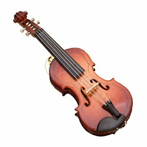 秋月貿易 デザイン小物 バイオリン W2.5×D2×H7cm ミニチュアバンド ピンバッチ PV-