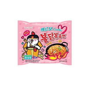 ★★特価★カルボブルダック炒め麺130gx10個★ ブルダック炒め麺　カルボ　韓国食品/韓国お土産/韓国ラーメン/乾麺/インスタントラーメン