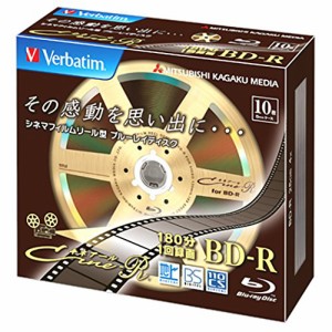 Verbatim 録画用25GB 1-4倍速対応 BD-R追記型 ブルーレイディスク 10枚入り VBR130YC10V1