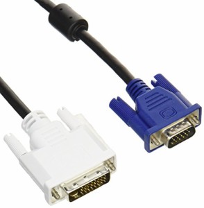 ELECOM DVIケーブル プロジェクター用 アナログ接続用 1.5m DVI-I29pinオス-D-Sub15pin(ミニ)オス CAC-D