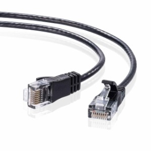 サンワサプライ CAT6準拠LANケーブル 直径3.2mm極細タイプ (3m) 1Gbps/250MHz RJ45 ツメ折れ防止 ブラック KB