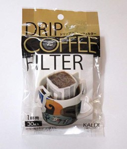 KALDI オリジナル ドリップコーヒーフィルター(1杯用) 30p