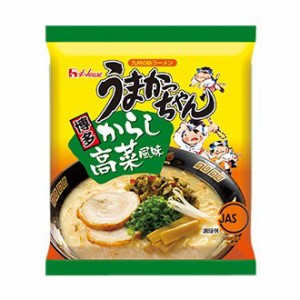 《セット販売》　ハウス食品 うまかっちゃん 博多 からし高菜風味 (5食入)×6個セット 即席麺 ラーメン