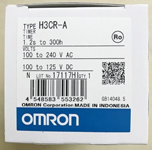 OMRON(オムロン) 48×48mm 8動作マルチ 11Pソケット接続 リレー2c出力 H3CR-A AC100-240/DC100-125