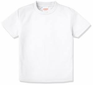 [ユナイテッドアスレ] 4.1オンス ドライ アスレチック Tシャツ 590002 [キッズ] 001 ホワイト 160