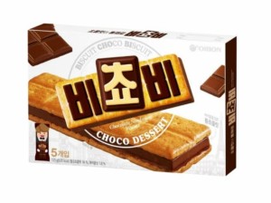 ビチョビ チョコ ビスケット 125g CHOCO DESSERT BCB 1箱 個包装 5個入り 韓国のお菓子