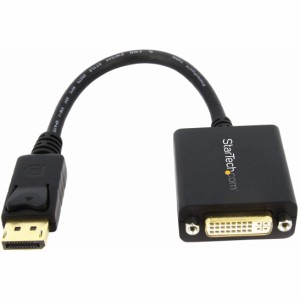 StarTech.com DisplayPort - DVI変換アダプタ/1080p/DP 1.2 - DVI-D コンバータ/抜け防止機構付き