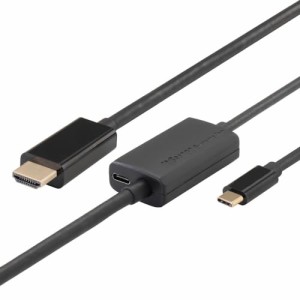 USB Type-C to HDMI 変換ケーブル 1m PD対応 RS-UCHD4K60-1M スマホ テレビ接続 Android iPhon