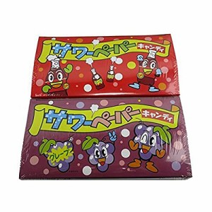 やおきん サワーペーパーキャンディ コーラ（36袋入） +　グレープ（36袋入）のセット品