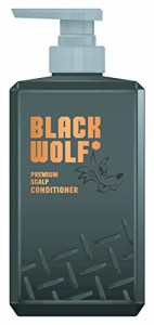 BLACK WOLF(ブラックウルフ) プレミアム スカルプコンディショナー380mL 黒髪にハリ・コシ/シトラスグリーンの香り/独自のブラック