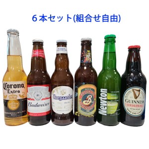 【組合せ自由】 外国ビール６本セット