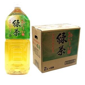 京都の銘水　おいしい緑茶2L　6本入り