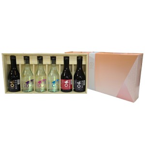 【愛媛日本酒ギフト】呑みきり　雪雀（ゆきすずめ）300ml瓶6本セット　ギフト箱入り【kt-6】