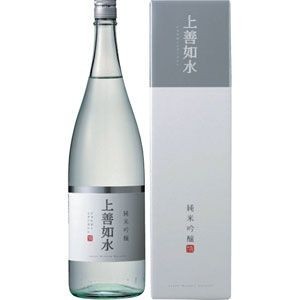 純米吟醸 上善如水 1800ml箱入り　白瀧酒造(株)