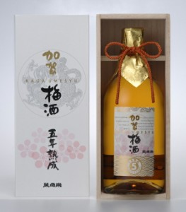 萬歳楽 加賀梅酒 五年熟成【桐箱入】 720ml