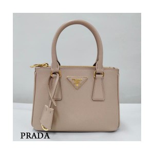 プラダ ショルダーバッグ Galleria Saffiano leather MiniBag レディース カメオ 1BA906NZV PRADA  インポート ブランド ショップ  