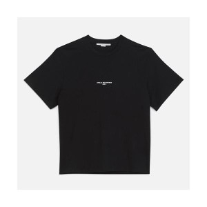 ステラマッカートニー  Tシャツ 半袖 ロゴ  2001. Tシャツ レディース ホワイト ブラック 511240SMW21 STELLA MCCARTNEY Gift