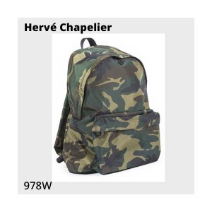 エルベシャプリエ リュック バックパック ナイロンデイパックML レディース メンズ カモフラージュ 978W HERVE CHAPELIER Gift