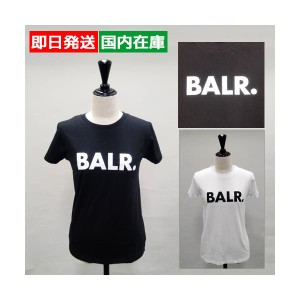 ボーラー Tシャツ 新作 日本未入荷 OLAF STRAIGHT SHINY LOGO T-SHIRT レディース ブラック XS B21121006 BALR Gift