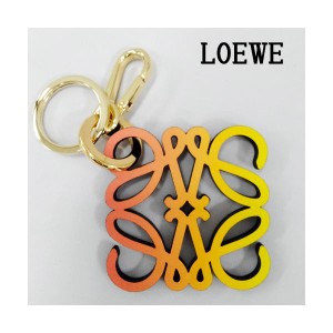 ロエベ LOEWE PAULAS IBIZA　小物 キーリング バッグチャーム アナグラム チャーム レディース　イエロー C821232X07 LOEWE Gift