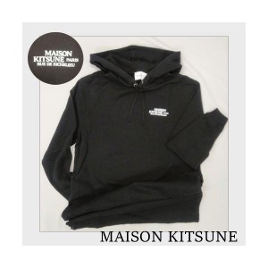 メゾンキツネ フード付ワンピース RUE DE RICHELIEU スカート レディース ブラック IW01620KM0022 MAISON KITSUNE Gift  ブランド ショッ