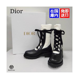 ディオール ブーツ 編み上げ diorland lace-up レディース ブラック KCI701CFR11X Dior Gift  インポート ブランド ショップ  