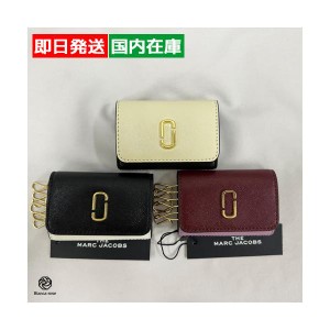 マークジェイコブス 財布 小物 キーケース スナップショット ブラック レッド クリーム バイカラー レディース M0013358 MARC JACOBS Gif