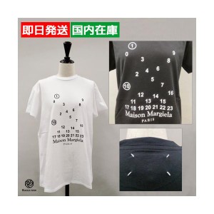 メゾン・マルジェラ トップス 半袖Tシャツ フロント ロゴ Tシャツ レディース ホワイト ブラック S51GC0516S22816 MAISON MARGIELA Gift