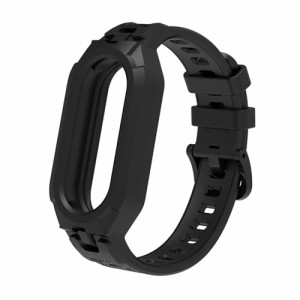 MIAODAM 対応 mi band 7/6/5 交換バンド シャオミ スマートバンド7/6/5 替えバンド xiaomi smart band