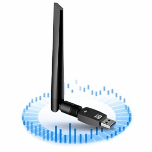 KIMWOOD 2022 wifi usb 1300Mbps USB3.0 無線lan 子機 2.4G/5G デュアルバンド 5dBi超高速通信