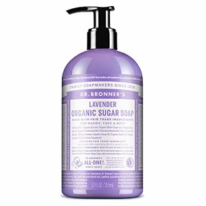 Dr.Bronner's(ドクターブロナー) ドクターブロナー オーガニック シュガーソープ LA(ラベンダー) ボディソープ 355ミリリット