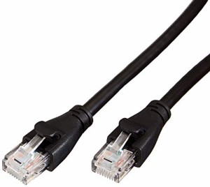 ベーシック LANケーブル 3.0m RJ45 CAT6準拠 HL-001761 ブラック