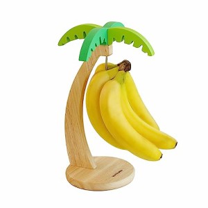 Dostende バナナホルダー - バナナハンガーツリーとキッチンカウンタートップスタンド ステンレススチールフック付き (バナナホルダー)