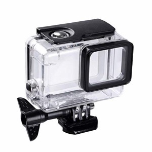 F1TP For GoPro Hero 7 Black/Hero 6/Hero 5用の防水防塵保護ケース[撮影フォグ化防止保護、HDガラスレンズ