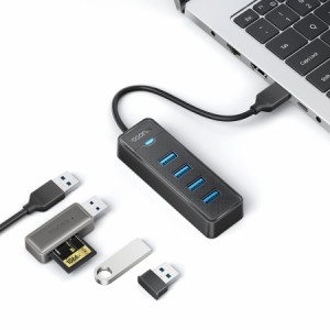 iDsonix usbハブ 3.0 4ポート iDsonix usb hub 小型 増設 5Gbps高速転送 バスパワー コンパクト ノートPC