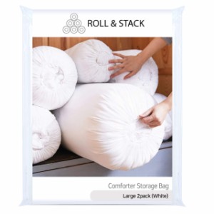 Roll&Stack ロールアンドスタック ふとん収納袋 衣類収納袋 - L (45L) Burgundy X 2