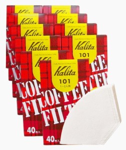 カリタ コーヒーフィルター 101濾紙 箱入り 1~2人用 40枚入り×10箱セット ホワイト #11037