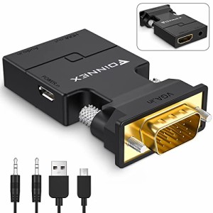 VGA HDMI 変換 VGA HDMI アダプタ VGA 入力 HDMI 出力 VGA から HDMI 変換アダプタ VGA HDMI 出力