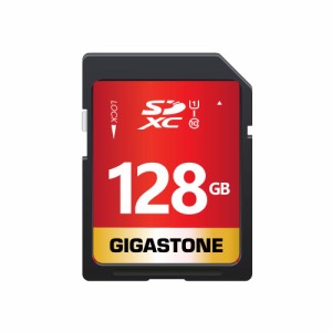 Gigastone 128GB SDカード UHS-I U1 Class 10 SDXC メモリーカード 高速 フルHD ビデオ デジタルカメラ